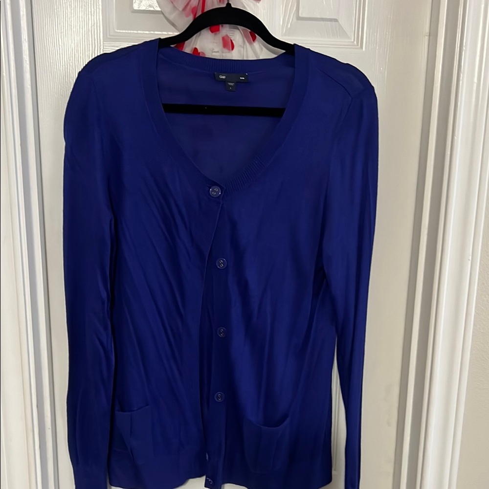 Vibrant Blue Cardigan